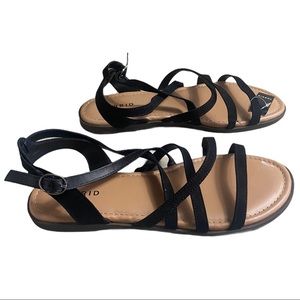 Torrid Black Gladiator Sandals | 10